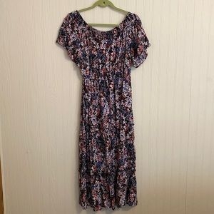 Flowy Floral Maxi Dress